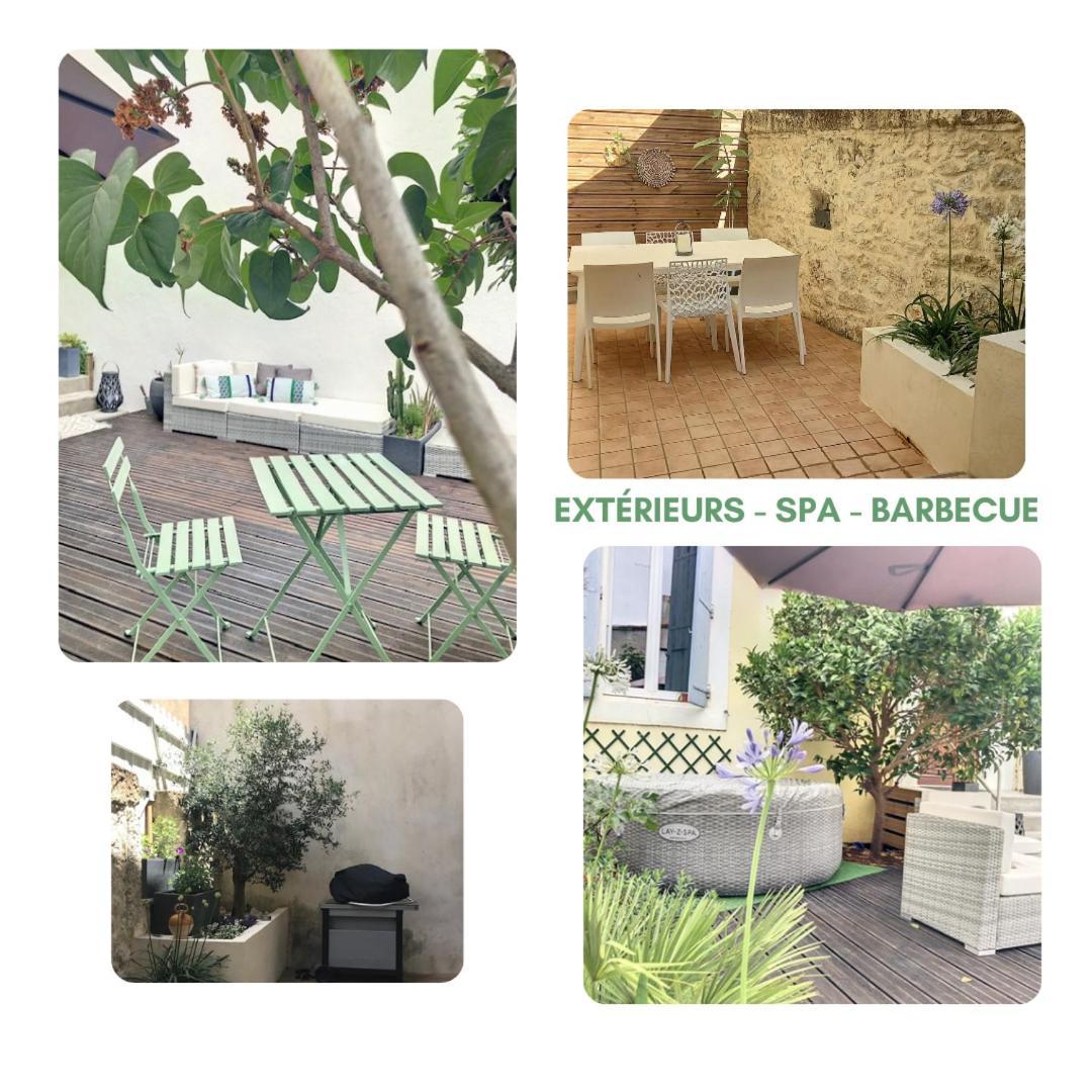 Notre Maison Aux Volets Bleus Ouveillan Exterior foto